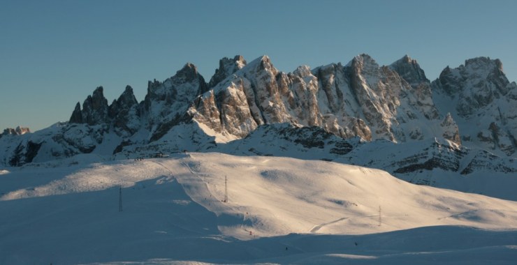 Panorama Skiweg Laresei