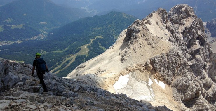 Discesa verso il Torrani