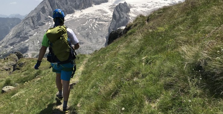 Panorama sulla Marmolada