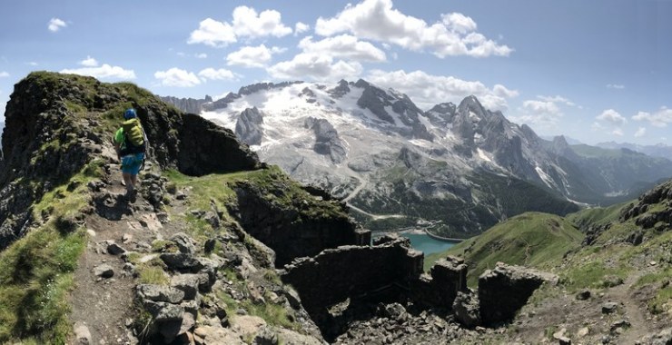 Panoramica dalla via ferrata