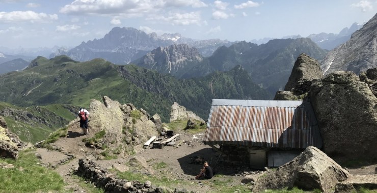 Panorama dal Bivacco Bontadini