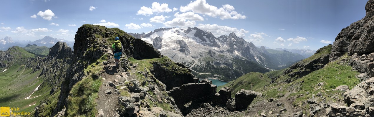 Panoramica dalla via ferrata