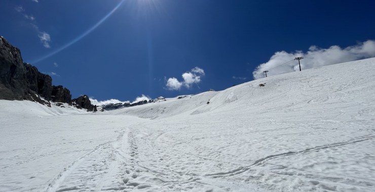 Scialpinismo in Marmolada