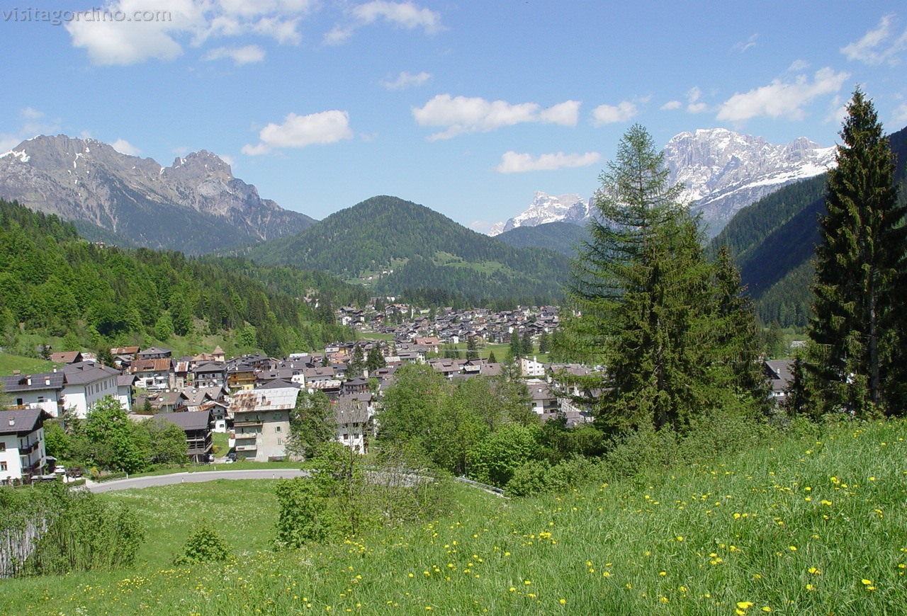 Falcade importante centro turistico dell'Agordino