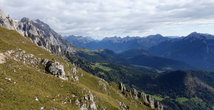 Panoramica su Gosaldo